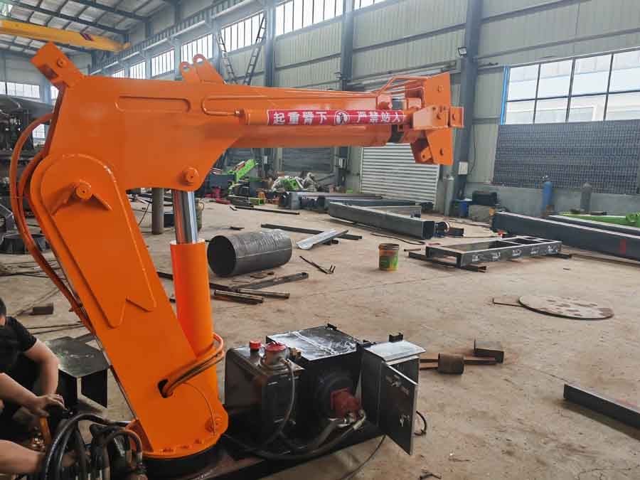 挖抓船吊固定吊车载吊总成