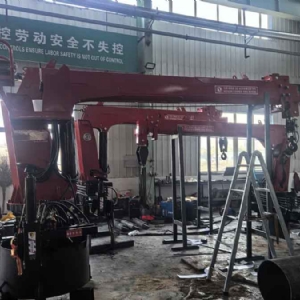 挖抓船吊固定吊车载吊总成